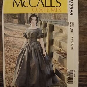 McCall's Costume Sewing Pattern Size 6-14 Uncut